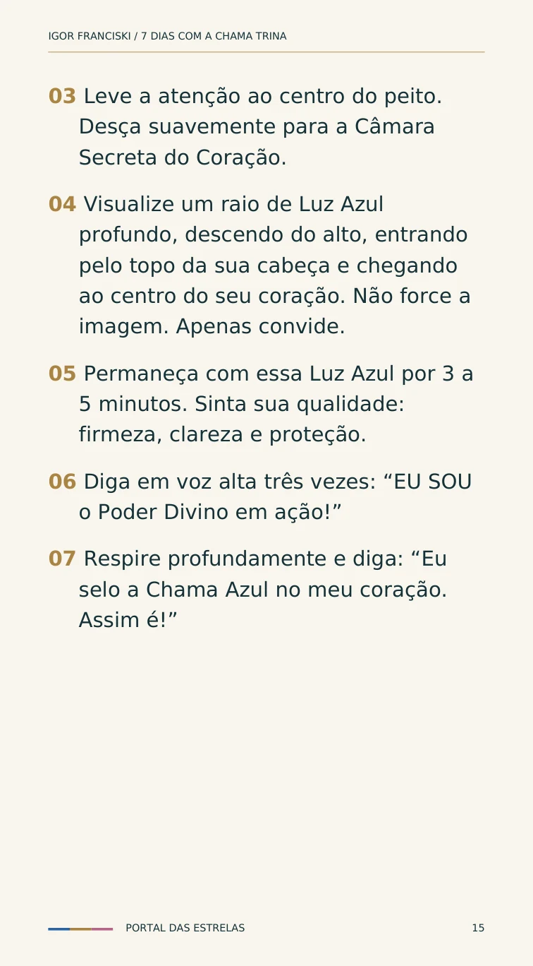 Prática da Chama Azul
