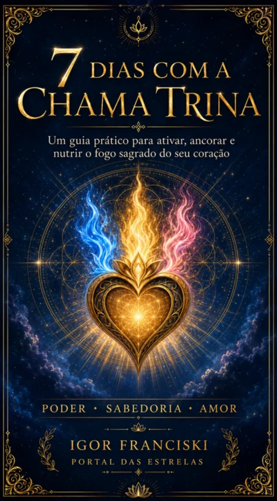 Capa do e-book 7 Dias com a Chama Trina