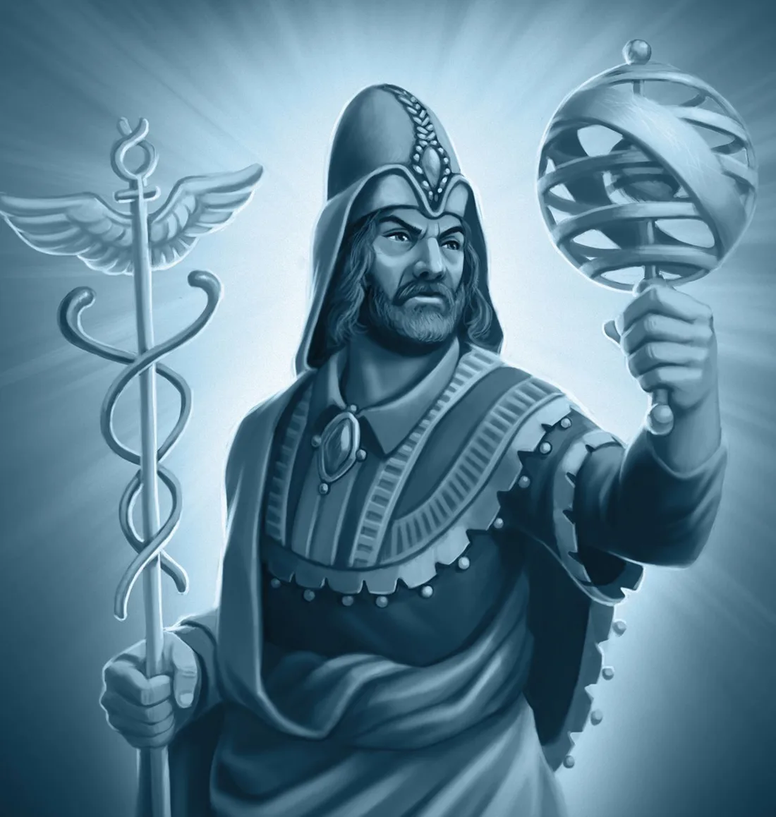Arte do acervo para o artigo Entender as 7 Leis Herméticas vai mudar a sua vida!