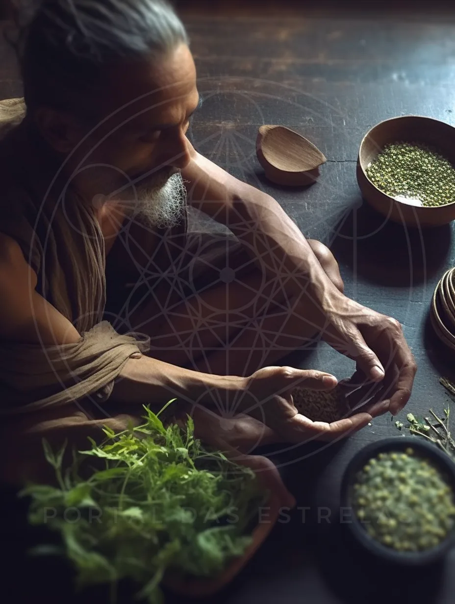 Arte do acervo para o artigo Aprenda um ritual com ervas para limpeza profunda